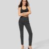 Denim HALARA | Halaramagic Skinny-7/8-Arbeitsjeans Mit Hoher Taille Und Anziehtaschen, Verstellbarem Saum, Gewaschenem, Dehnbarem Strick