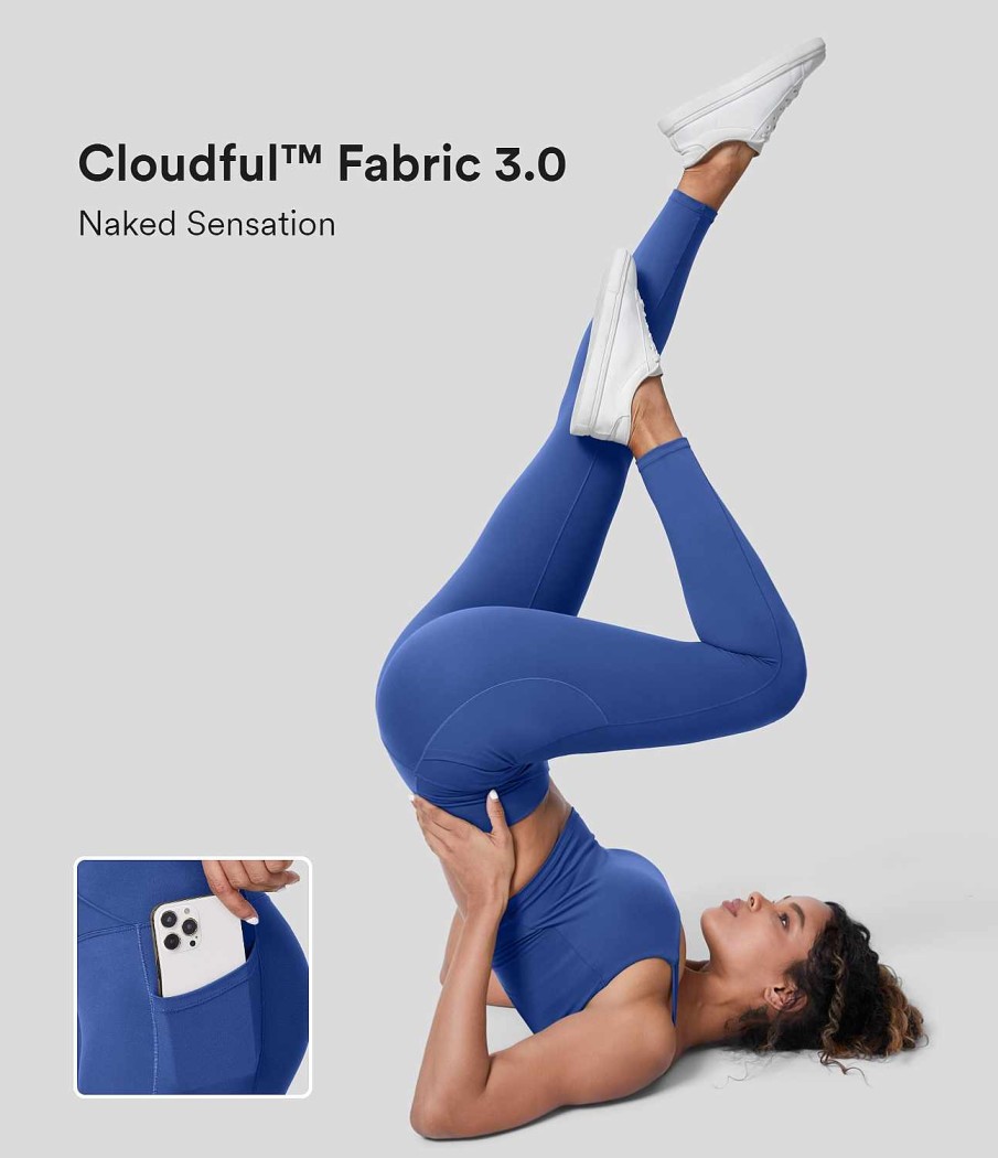 Leggings HALARA | Einfarbige Leggings Aus Cloudful Fabric 3.0 Mit Crossover-Tasche