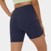 Kleidung HALARA Shorts Und Bikerhosen | Patitoff® Tierhaarresistente, Hoch Taillierte Biker-Shorts Mit Seitentaschen, 5 Zoll