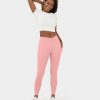 Kleidung HALARA Cropped Tops | Kurzes, Kurzarmliges Jacquard-Yoga-Sportoberteil Mit Rundhalsausschnitt