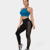 Leggings HALARA | Nahtlose Flow-Yoga-7/8-Leggings Mit Hoher Taille, Aussparungen Und Ruschen