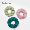 Kleidung HALARA | Cloudful Fabric Random 1Pc Solid Plissee Scrunchie