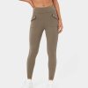 Leggings HALARA | Yoga-7/8-Leggings Mit Hoher Taille, Bauchkontrolle, Knopf Und Seitentaschen