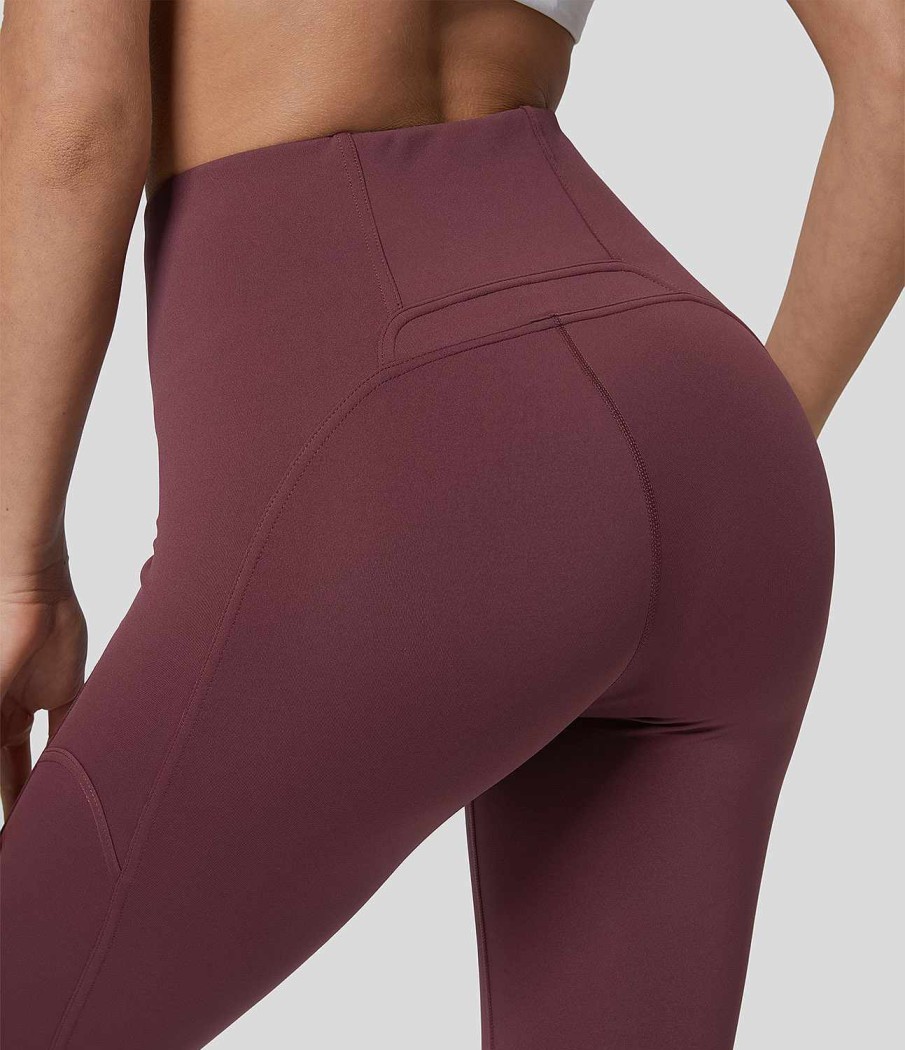 Kleidung HALARA Leggings | Ultrasculpt Hoch Taillierte Yoga-7/8-Leggings Zum Anziehen