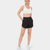 Kleidung HALARA Shorts Und Bikerhosen | Lassige Baumwoll-Shorts Mit Hoher Taille Und Abgerundetem Saum, 7,6 Cm (3 Zoll)