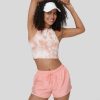 Kleidung HALARA Shorts Und Bikerhosen | 2-In-1-Shorts Mit Mittelhohem Bund Und Kordelzug Und Seitentaschenausschnitt