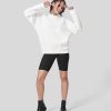 Oberteile HALARA | Lassiges Baumwoll-Sweatshirt Mit Rundhalsausschnitt Und Langen Armeln