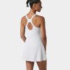 Kleider HALARA | Everyday Cloudful Air-Gewebe, Ruckenfrei, Racerback, Ausgeschnittene Seitentaschen, Cooles Touch-Tenniskleid Glee Air