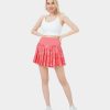 Rocke Und Skorts HALARA | Breezeful Hoch Taillierte A-Linien-Mini-Shorts Mit Falten, Schnell Trocknend, Lassiger Rock, Farbdruck, Kein Futter