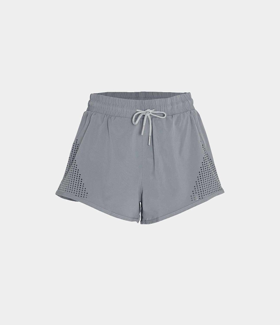 Kleidung HALARA Shorts Und Bikerhosen | 2-In-1-Shorts Mit Mittelhohem Bund Und Kordelzug Und Seitentaschenausschnitt