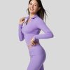 Oberteile HALARA | Cloudful Air Fabric-Kragen, V-Ausschnitt, Ausschnitt, Abgerundeter Saum, Schmales, Verkurztes Cool-Touch-Yoga-Sportoberteil