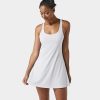 Kleider HALARA | Everyday Cloudful Air-Gewebe, Ruckenfrei, Racerback, Ausgeschnittene Seitentaschen, Cooles Touch-Tenniskleid Glee Air