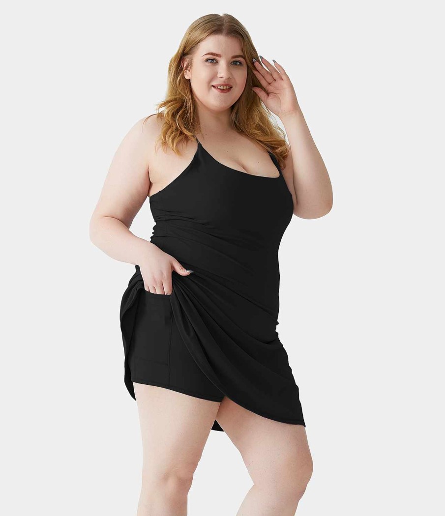 Plus + Kurve HALARA | Everyday Cloudful Fabric Plus Size Dress-Wannabe