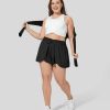 Shorts Und Biker HALARA | Ruschen-Shorts Mit Hoher Taille, Elastischem Bund Und Kordelzug, Fliesende, Gestapelte, Lassige Shorts In Ubergrose