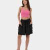 Shorts Und Biker HALARA | Lassige Palazzo-Shorts Mit Mittlerer Leibhohe, Elastischem Bund, Kordelzug Und Seitentaschen. Fliesende, Lassige Shorts Mit Weitem Bein