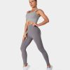 Oberteile HALARA | Solider Longline-Yoga-Sport-Bh Mit Geringem Halt