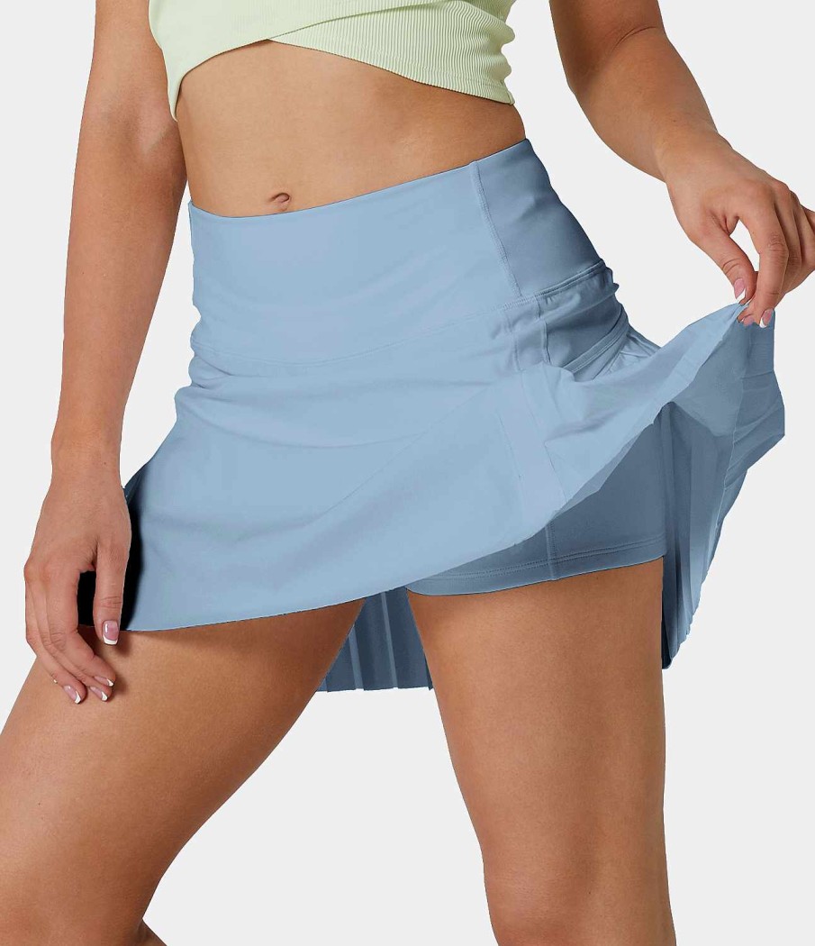 Rocke Und Skorts HALARA | Everyday Cloudful Air Fabric 2-In-1 Cool Touch Tennisrock-Bliss