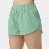 Shorts Und Biker HALARA | Hoch Taillierte Dolphin Hem Run Plus Size Shorts 2,5"