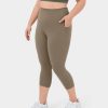 Leggings HALARA | Ultrasculpt Formende Trainings-Capri-Leggings Mit Hoher Taille Und Seitentasche In Ubergrose