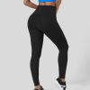 Leggings HALARA | Speedwave Hoch Taillierte, Schnell Trocknende 7/8-Workout-Leggings Mit Sandwich-Bund Und Bauchkontrolle