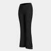 Leggings HALARA | Uberkreuzte, Ausgestellte Leggings Mit Taschen Und Geteiltem Saum In Voller Lange Smile