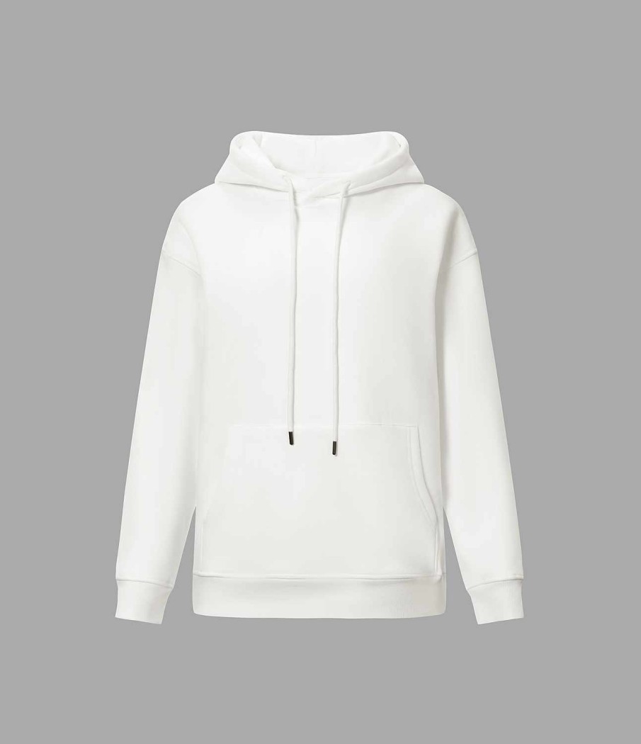 Oberteile HALARA | Fleece-Hoodie-Sweatshirt Mit Kapuze, Kordelzug, Tief Angesetzter Schulter Und Kangurutasche