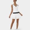 Kleider HALARA | Kleid Aus Cloudful -Stoff Mit V-Ausschnitt Let'S Move Keine Liner-Shorts