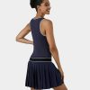 Kleider HALARA | Kleid Aus Cloudful -Stoff Mit V-Ausschnitt Let'S Move Keine Liner-Shorts