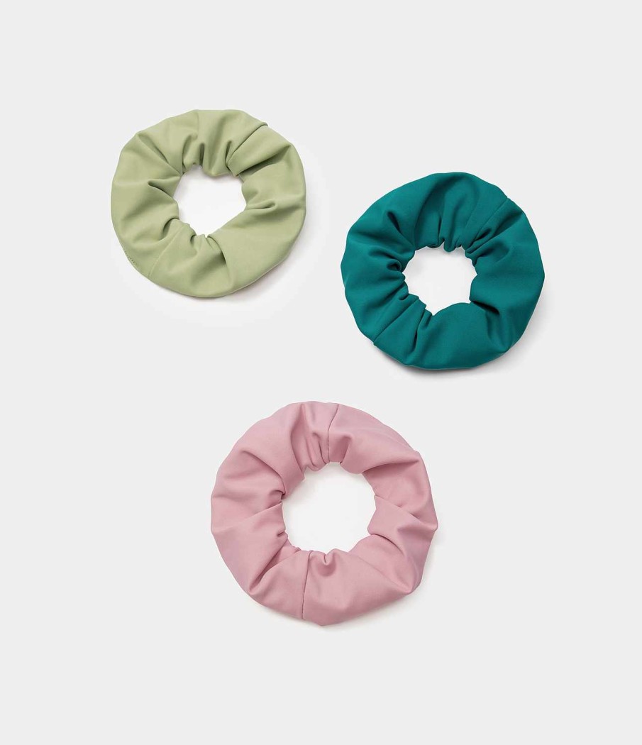 Kleidung HALARA | Cloudful Fabric Random 1Pc Solid Plissee Scrunchie