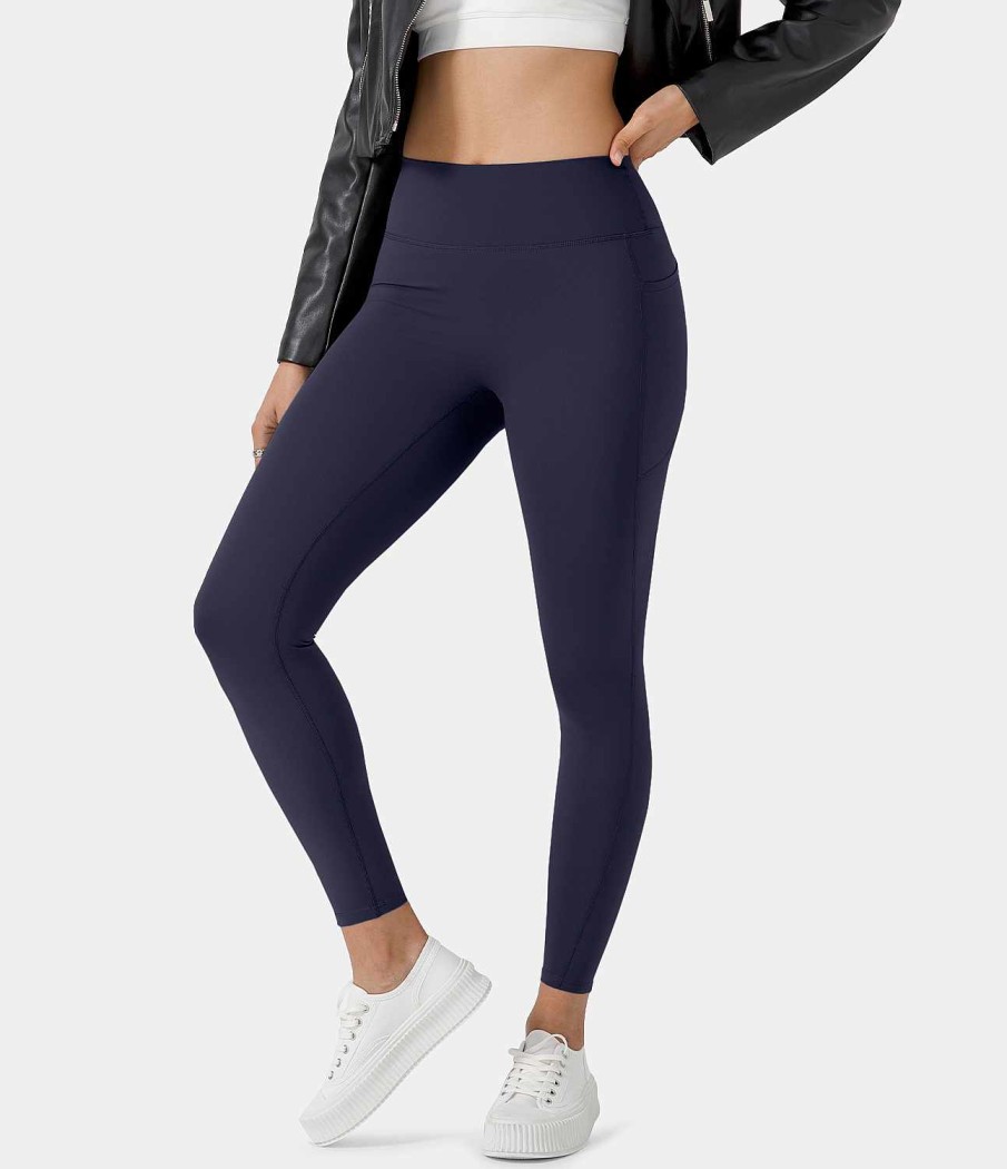 Leggings HALARA | Cloudful Fabric 3.0 Yoga-Leggings Mit Hoher Taille Und Tiefen Seitentaschen