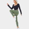 Leggings HALARA | Nahtlose Flow Crossover-Leggings Mit Mittlerer Leibhohe