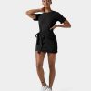 Kleider HALARA | Alltags-Mini-Chill-Kleid Mit Knoten Und Ruschen Belle