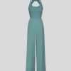 Kleidung HALARA Jumpsuits | Breezeful Ruckenfreier, Verdrehter, Armelloser, Fliesender, Schnell Trocknender Yoga-Overall Mit Seitentaschen